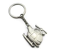 ARFUKA Llavero con colgante de modelo de helicóptero, Llavero Porta Llaves de Metal, Joyería de Regalo de Cumpleaños de Navidad para Hombres y Mujeres