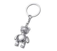 ARFUKA Llavero con colgante de oso en 3D, diseño de animales, joyería de Navidad, regalo de cumpleaños, llavero para hombres y mujeres