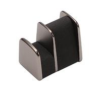 ARFUKA Soporte para gafas de sol para coche, soporte autoadhesivo para gafas, mini soporte para gafas de sol para salpicadero de coche, color negro