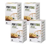 Argal Pontutoke Arroz con pollo Tikka Massala con salsa de leche de coco, tomate y especias de Asia. Ración para dos personas de 860 g - Pack de 4