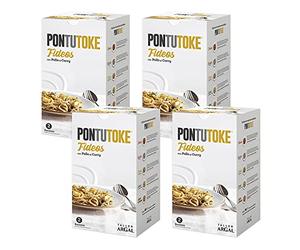 Argal Pontutoke Fideos al curry Ración para dos personas de 830 g - Pack de 4