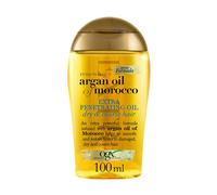 OGX Argan oil of Morocco Penetrating Oil (1 x 100 ml), aceite para el pelo seco y dañado con aceite de argán, fortalece y renueva el cabello dejándolo sedoso