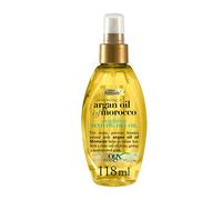 OGX Argan Oil of Morocco Weightless Reviving Dry Oil (1 x 118 ml), spray para el pelo con aceite de argán, aceite para el pelo de textura ligera, para un cabello suave