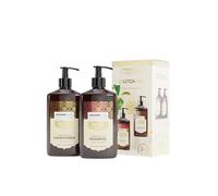 ARGANICARE | Champú + Acondicionador de Ricino | Acelerador de crecimiento | Calma el cuero cabelludo | Nutre y Fortalece el Cuero Cabelludo | Cabello Fuerte y Brillante | Hecho en Francia | 2x400ML