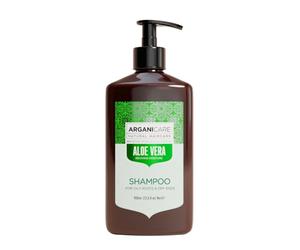 Arganicare - Champú Revitalizante con Aloe Vera - Cuidado para cabellos secos regrasantes - Frasco 400 ml
