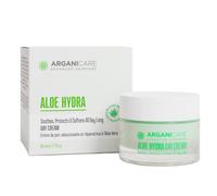 Arganicare - Crema antiarrugas - Cuidado hidratante facial con aloe vera y vitamina E - Bote 50 ml