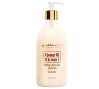 ARGANICARE - Gel de ducha - Coco & Vitamina E - Frasco 500 ml