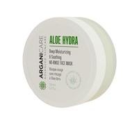 ARGANICARE - Máscara de noche con aloe vera - Cuidado facial sin aclarado - Todo tipo de pieles - Bote de 150 ml
