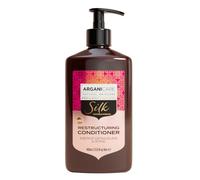 Arganicare Silk Revitalizing Shampoo - Detangling instantáneo y brillo para el cabello, 400 ml