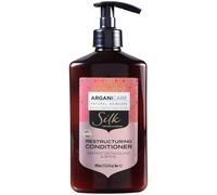 Arganicare Silk Revitalizing Shampoo - Detangling instantáneo y brillo para el cabello, 400 ml