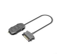 ARGB - Controlador de iluminación para dispositivos de 5 V y 3 pines, ABS, control de modo manual, tira LED de ventilador de carcasa de PC (negro)