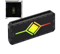 ARGB Controller - ARGB PWM Fan Magnetic Splitter - Cooling Hub PC Case Controller - for Game Room Theater Desk Playroom Party Bedroom Gamers Men Women