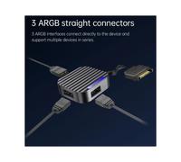 ARGB Controller for CPU Case Fan and LED Light Radiator with Remote Control A