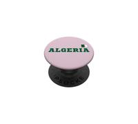 Argelia DZ Drapeau Argelia et fièr de l'être PopSockets PopGrip Adhesivo