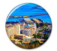 Argelia Imán de Nevera, imánes Decorativo, abridor de Botellas, Ciudad turística, Viaje, colección de Recuerdos, Regalo, Pegatina Fuerte para Nevera