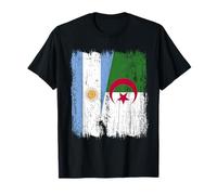 Argentina Argelia Media Bandera Argentina Patrimonio argelino Camiseta