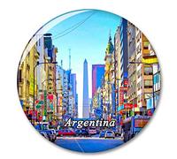 Argentina Buenos Aires Obelisco Imán de Nevera, imánes Decorativo, abridor de Botellas, Ciudad turística, Viaje, colección de Recuerdos, Regalo, Pegatina Fuerte para Nevera