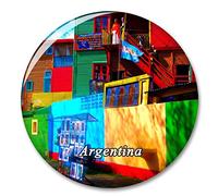 Argentina Caminito Buenos Aires Imán de Nevera, imánes Decorativo, abridor de Botellas, Ciudad turística, Viaje, colección de Recuerdos, Regalo, Pegatina Fuerte para Nevera