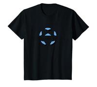 Argentina Copa Mundial Retro Balón Esquema Niños Camiseta
