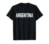 Argentina Country Name Athletic Fan Camiseta