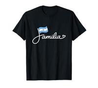 Argentina Familia Bandera Argentina Patrimonio Familia Palabra Arte Camiseta