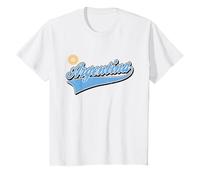 Argentina Retro Deportes Copa Mundial Fútbol Niños Camiseta