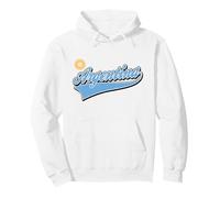 Argentina Retro Deportes Copa Mundial Fútbol Sudadera con Capucha