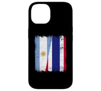 Argentina Tailandia Media Bandera Argentina Raíces tailandesas Carcasa para iPhone 14
