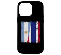 Argentina Tailandia Media Bandera Argentina Raíces tailandesas Carcasa para iPhone 14 Pro MAX