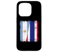 Argentina Tailandia Media Bandera Argentina Raíces tailandesas Carcasa para iPhone 15 Pro