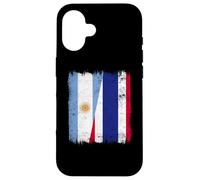 Argentina Tailandia Media Bandera Argentina Raíces tailandesas Carcasa para iPhone 16