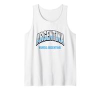 Argentina Vamos Argentina Camiseta de Fútbol 2026 Camiseta sin Mangas