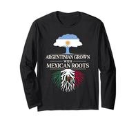 Argentino Cultivado con Raíces Mexicanas Argentina México Manga Larga