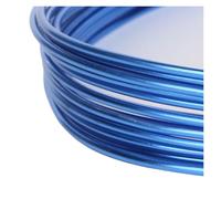 argento filo artigianale di alluminio, Alambre artesanal de aluminio for proyectos bricolaje y lazos for macetas, multicolor, 1-2,5 mm(Bl,1.5mm about5m)