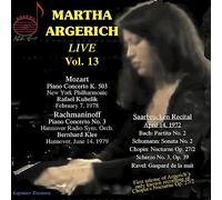 Argerich - Martha Argerich Live, Vol. 13: Mozart, Rachmaninoff, Saarbrucken Recital 1972