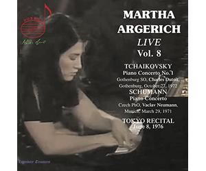 Argerich - Martha Argerich Vol. 8: Tchaikovsky, Schumann, Tokyo Recital 1976