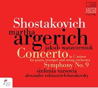 Argerich,Martha - Concerto for piano in C minor Op. 35, Symphony no. 9 in E-fl