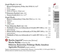 Argerich,Martha - Haydn: Piano Concerto in D Major, Cello Concerto in C Major, Scarlatti: Sonata in D Minor & Bach: Cello Suites