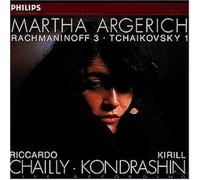 Martha Argerich Radio-Symphonie-Orchester Berlin Riccardo Chailly Symphonieorchester des Bayerischen Rundfunks Kyril Kondrashin - Rachmaninov: Piano Concerto No.3 / Tchaikovsky: Piano Concerto No.1