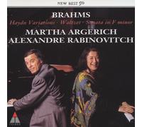 ARGERICH & RABINOVITCH - Brahms:Haydn Variations/Sonata