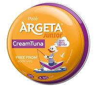 ARGETA Premium Exquisito Paté de Atún en Crema 14 latas de Excelente y Delicioso Paté Sabor Natural Aroma Sin Conservantes y Sin Gluten Manjar para gourmets 1330 Gramos (95 Gramos por bote x 14)