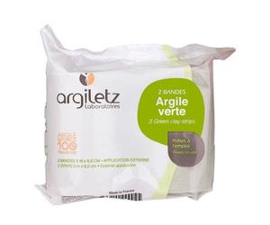 Argiletz Banda Textil de Arcilla Verde 2 Bandas