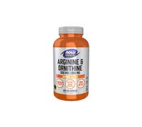 Arginina y ornitina 500 mg / 250 mg 250 cápsulas vegetales Now Foods