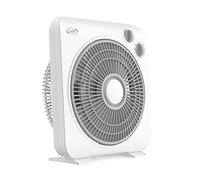 ARGO Boxy, ventilación de la carcasa del suelo con temporizador de apagado de hasta 120 minutos y rotación de 360° de la rejilla frontal para optimizar el flujo de aire