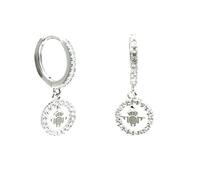 Argollas Oficiales plata escudo Real Betis con piedras