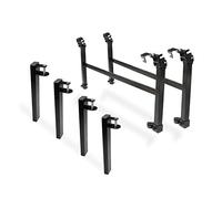 Argomaniz Juego de 4 Patas para Cama Nido, Parte Alta y 2 Patas Plegables para Parte Baja - Cama de 80 cm, con Tubo de somier 40 x 30 - Cuens