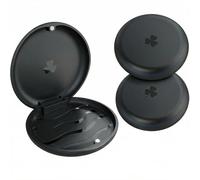 ARGOMAX 2 cajas de pinzas para dientes (también para carril de mordida, riel de crujido) KFO Box (negro).