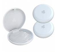 ARGOMAX - 2 fundas de retención delgadas y ligeras, fundas de retención de cierre magnético, funda de retención fácil de transportar, color blanco.