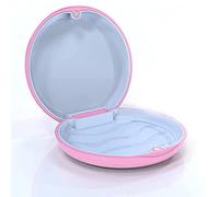 ARGOMAX Caja para aparatos de ortodoncia, Caja para Carril (también para férula de mordida, Carril de Rodillo), 1 Unidad KFO (Rosa).