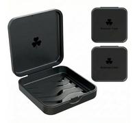 ARGOMAX Caja para llaves (también para férulas de mortera, férula), 2 unidades de caja KFO (negro).